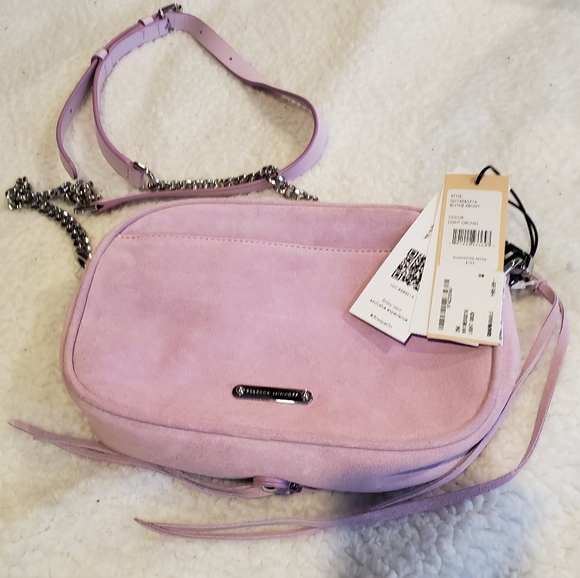 Rebecca Minkoff Suede Crossbody Bag - Picture 3 of 4